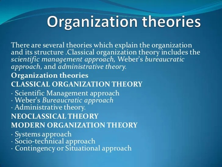 Organization theory and design 13th edition