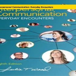 Interpersonal communication everyday encounters 9th edition pdf